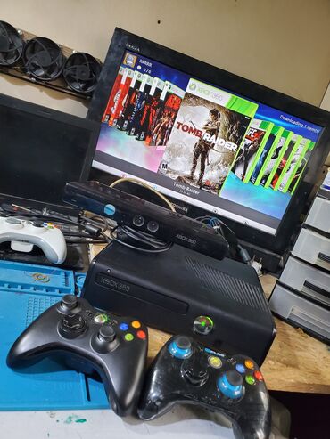 продаю или меняю обмен: Xbox 360 S freeboot avrora (прошитый) 250гб, 40 отменных игр, в