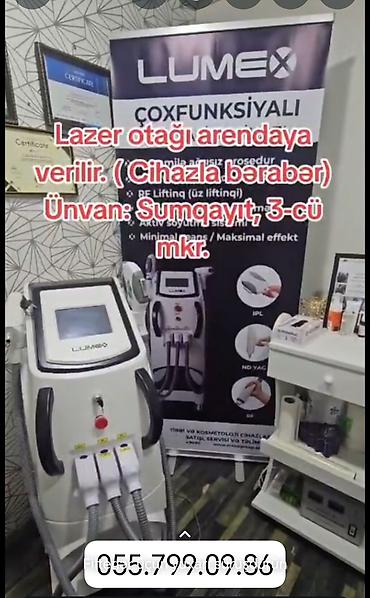 rf lifting: Lazer otağı arendaya verilir – cihazla birlikdə. Məkan: Sumqayıt — 1