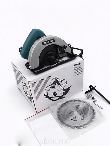 Makita 5806B dairəvi mişar - Güclü elektrikli dairəvi mişar, taxta və