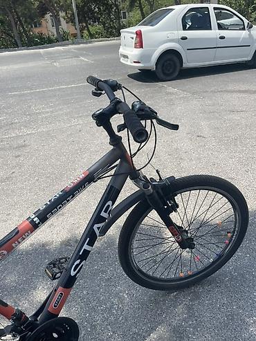 matorlu velasibet: İşlənmiş Şəhər velosipedi Start, 24", sürətlərin sayı: 21, Pulsuz çatdırılma — 5