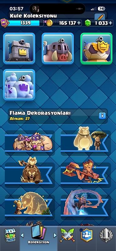İdman və hobbi: Clash Royale hesabı – güclü trofey və zəngin kolleksiya - Kupa Yolu — 8