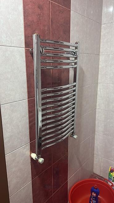 сушилка ванной комнаты: Xrom örtüklü divar tipli dəsmal quruducu/radiator - Material — 2
