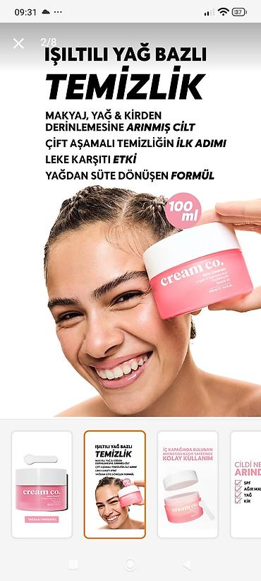 dermasol krem ne ucundur: Cream co. Balm Cleanser – yağ bazlı üz təmizləyici. Nələrdən — 2