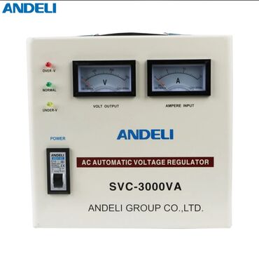 Gərginlik stabilizatorları: 📣 Yeni və Orijinal ANDELI Avtomatik Gərginlik Tənzimləyiciləri!. 🔸 -da lalafo.az — 4 Gərginlik stabilizatorları: 📣 Yeni və Orijinal ANDELI Avtomatik Gərginlik Tənzimləyiciləri!. 🔸 — 4