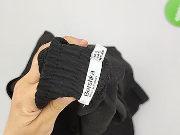 szeroki pas: Bershka, Spodnie materiałowe damskie, rozmiar S — 4
