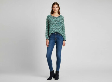 koszula z imitacji skóry zara: Zara, Bluzka damska, rozmiar M