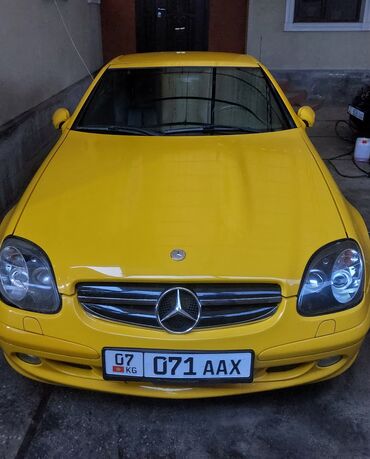 спортивные машины: Mercedes-Benz SLK 32 AMG: 2001 г., 3.2 л, Автомат, Бензин, Кабриолет