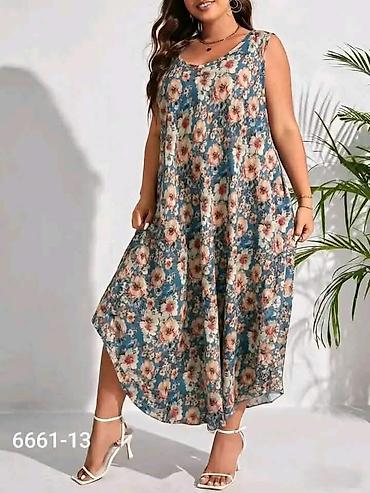 bata rs: Letnja maxi haljina bez rukava – Emi Moda, Made in Italy - Kroj — 6