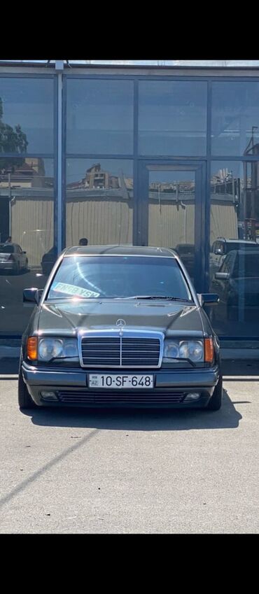 mercedes 124 kupe: Ön, Mercedes-Benz 124 KUZA 1995 il, Orijinal, Almaniya, İşlənmiş