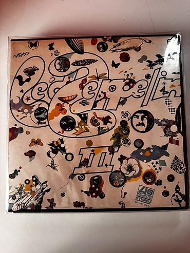 Виниловые пластинки: Виниловые пластинки Led Zeppelin — 3