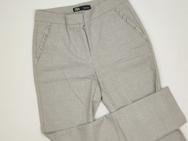Zara, Material trousers for women, XS (EU 34)