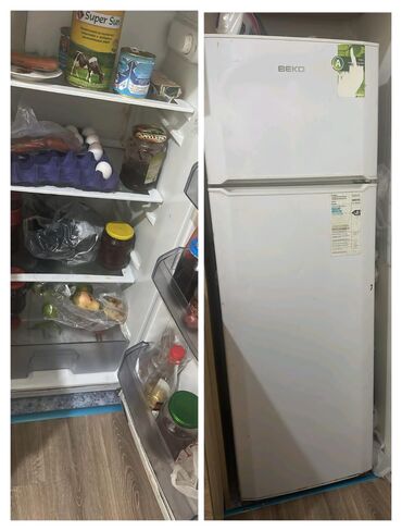 hovuz filtr: Б/у 2 двери Beko Холодильник Продажа, цвет - Белый
