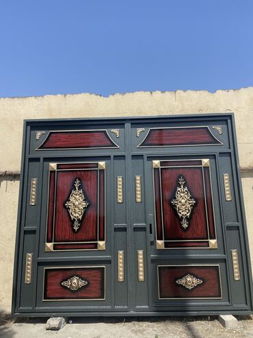 Həyət darvazaları: Eni-3 Hündürlük-2.60 Çərçivə-8lik Şveller,List-2.5,Profil -da lalafo.az — 3 Həyət darvazaları: Eni-3 Hündürlük-2.60 Çərçivə-8lik Şveller,List-2.5,Profil — 3