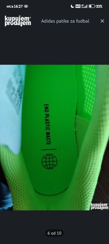 Kopačke: Adidas, veličina - 44, Novo — 6