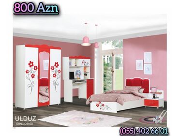 Uşaq və gənc otağı üçün dəstlər: Oğlan və qız üçün, Yeni, Təknəfərlik çarpayı, Dolab, Tumba -da lalafo.az — 29 Uşaq və gənc otağı üçün dəstlər: Oğlan və qız üçün, Yeni, Təknəfərlik çarpayı, Dolab, Tumba — 29