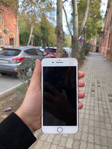 ayfon 1: IPhone 7 Plus, Rose Gold, Qırıq — 1