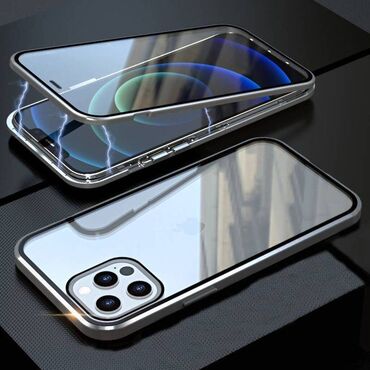 чехол для телефона айфон 5: Чехол Magnetic iPhone 12 Pro MAX, размер 16 см х 8 см. Двусторонний