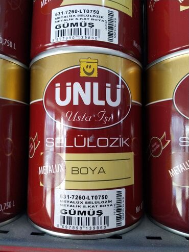 col divar boyalari: Boya rəng - Gümüşü