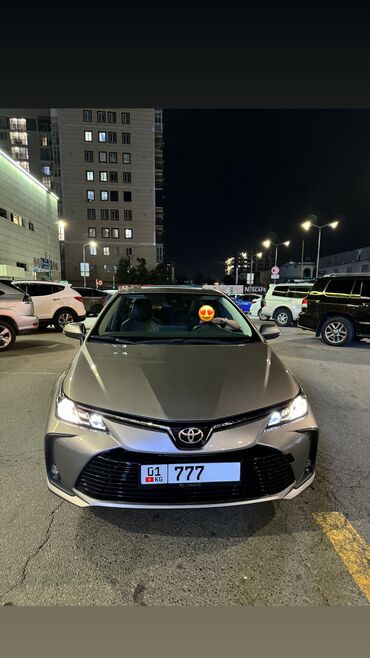 corolla runx: Toyota Corolla: 2021 г., 1.2 л, Автомат, Бензин, Седан
