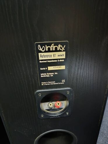 Zvučnici i stereo sistemi: Prodajem Infinity reference 61 MK II odlican zvuk, kvalitetna oprema — 2