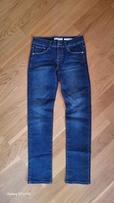 Aş qazanı: GUESS Los Angeles cins şalvar - Model: Regular Fit - Rəng: tünd mavi