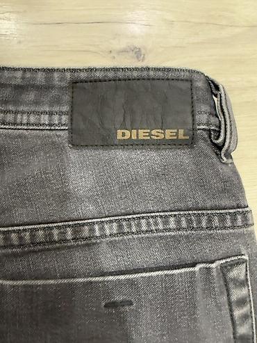 Джинсы: Мужские джинсы, L, Diesel, Б/у, цвет - Серый, Платная доставка, Самовывоз — 6