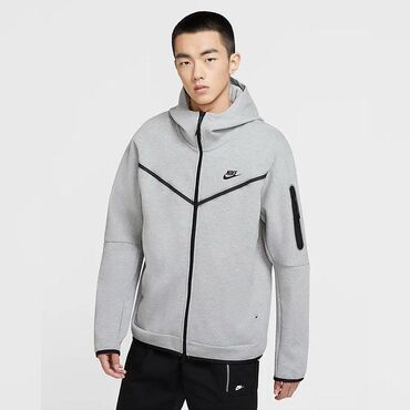 Спортивные костюмы: Мужской спортивный костюм, 2XL (EU 44), Nike, Новый, цвет - Серый, Самовывоз, Платная доставка