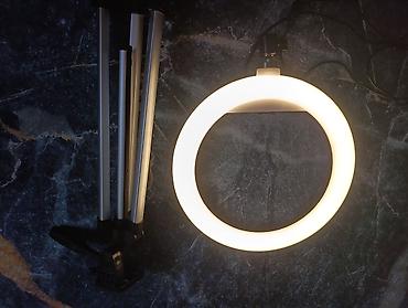 кольцо лампа: Кольцевая LED-лампа с штативом Комплект: - Кольцевая лампа круглой — 6