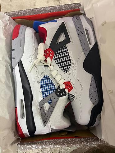 jordan 4: Мужские кроссовки, 39, Air Jordan, Новый, цвет - Белый, Бесплатная доставка — 2