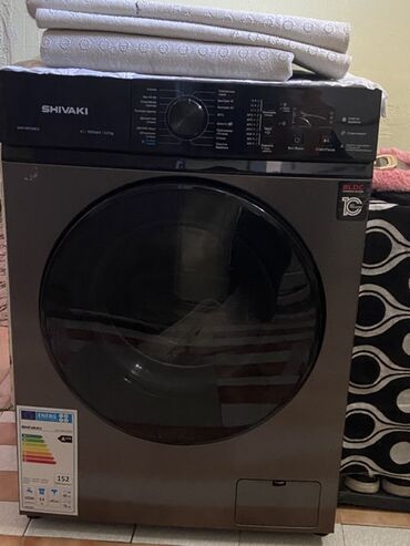 shivaki paltaryuyan: Paltaryuyan maşın Shivaki, 10 kq, Avtomat, Qurutmasız, Kredit yoxdur