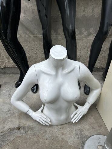 Manekenlər: Qadın, Plastik, plastmas, Qara — 6