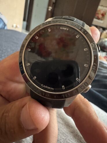 мужские водонепроницаемые часы: Спорттук сааттар саат, Garmin, GPS, Альтиметр, Барометр, Асыл нуска, Эркектердики, Колдонулган
