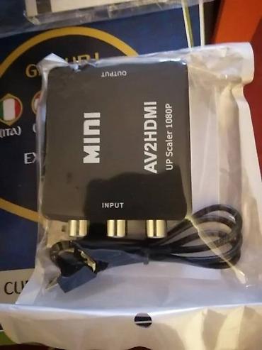 proyektor mini: Məhsul: MINI HDMI2AV – HDMI-dən RCA/AV çevirici (UpScaler 1080P) — 7