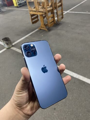 iphone 11 64 gb qiymeti: IPhone 12 Pro, 128 GB, Sierra Blue, Sənədlərlə, Face ID, Zəmanət