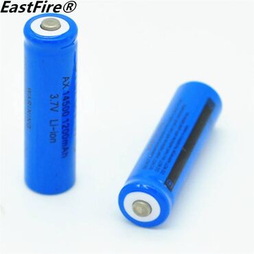 oprema za butik: Baterije 14500 3,7 V 1300 mAh dimenzije su 14 mm x 50 mm ( kao