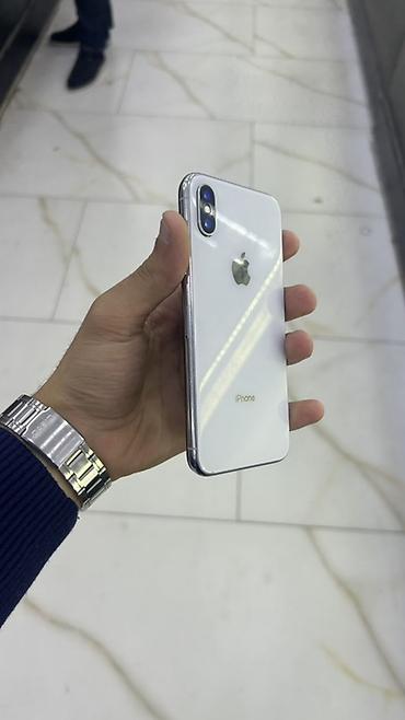 iphon xr: IPhone X, 64 GB, Gümüşü, Zəmanət — 2
