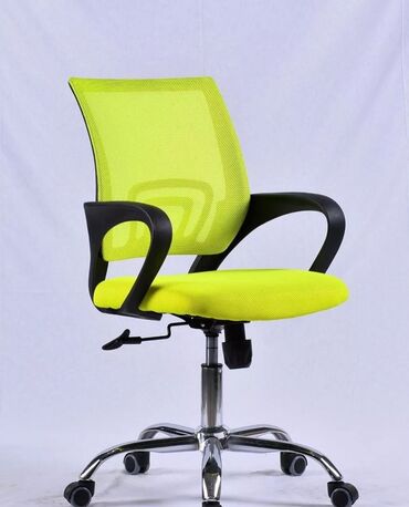 Ofis və oyun kresloları: Yeni, Təkərli, Qolları tənzimlənmir, Parça — 20