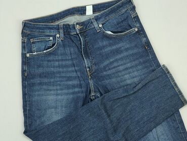 bluzki jeansowa z falbankami: Jeansy, L, stan - Dobry