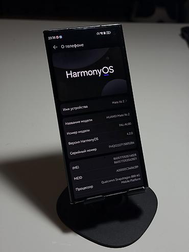 Уюлдук телефондор жана аксессуарлар: Huawei Mate XS 2, Колдонулган, 256 ГБ, түсү - Кара, 2 SIM — 4