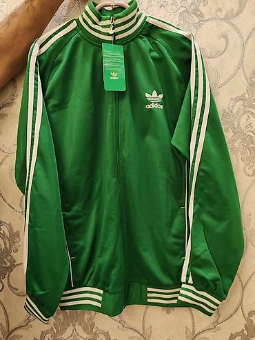 Kişi geyimləri: İdman dəsti, Adidas, rəng - Yaşıl — 2