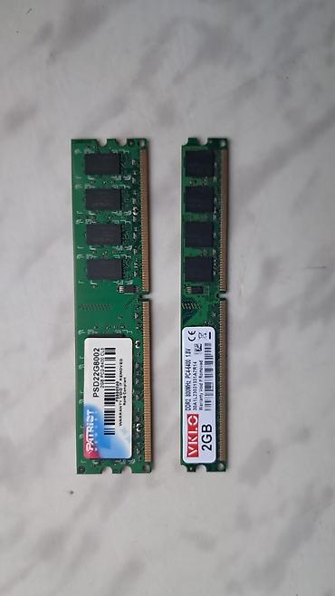 ipad ucuz: Operativ yaddaş (RAM) Patriot Memory, 4 GB, < 1333 Mhz, DDR2, PC üçün, İşlənmiş — 1