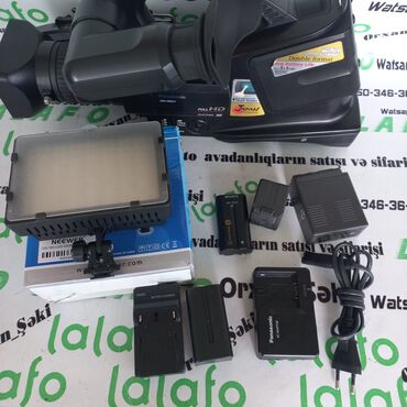 Videokameralar: Panasonic H1. FULL HD 1920/1080 kamera çox ideal vəziyyətdə SD karta — 2