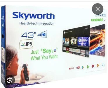 заказать жк матрицу на телевизор: Android TV Андроид телевизор 4K Skyworth 43G6 GES 2017 IPS 16:9 с