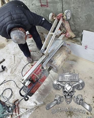 Beton işləri: Əlaqə:099-401-22-22 070-829-99-99 Beton kəsmə xidməti - Divar — 21