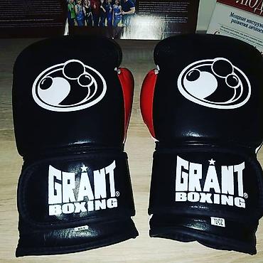 grant: Боксерские кожаные перчатки,знаменитой фирмы GRANT BOXING, известен — 4