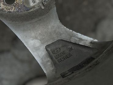 Диски: Литые Диски R 16 Hyundai, Комплект, отверстий - 5, Б/у — 5