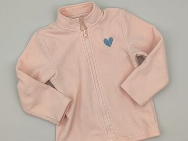biały sweter dla dziewczynki: Sweatshirt, 4-5 years, 104-110 cm, condition - Perfect