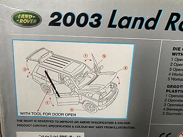 mitsubishi lancer evolution: Land Rover, 2003 il, 1:18, Dəmir, Ödənişli çatdırılma — 3