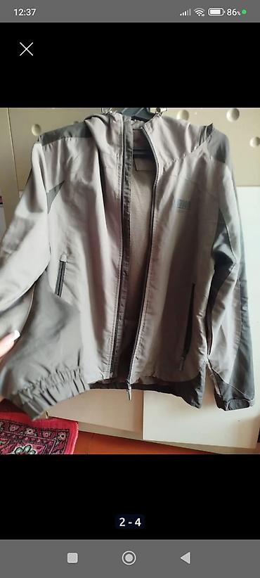 payız geyimləri: Kişi üçün yüngül küləkkeçirməz jaket - Rəng: bozun iki tonu (açıq və — 3