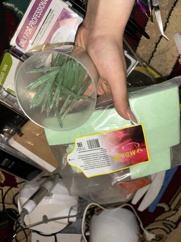 Manikür, pedikür aparatları: Manikür/nail art üçün tam avadanlıq və material dəsti - 2 ədəd BOYA — 11